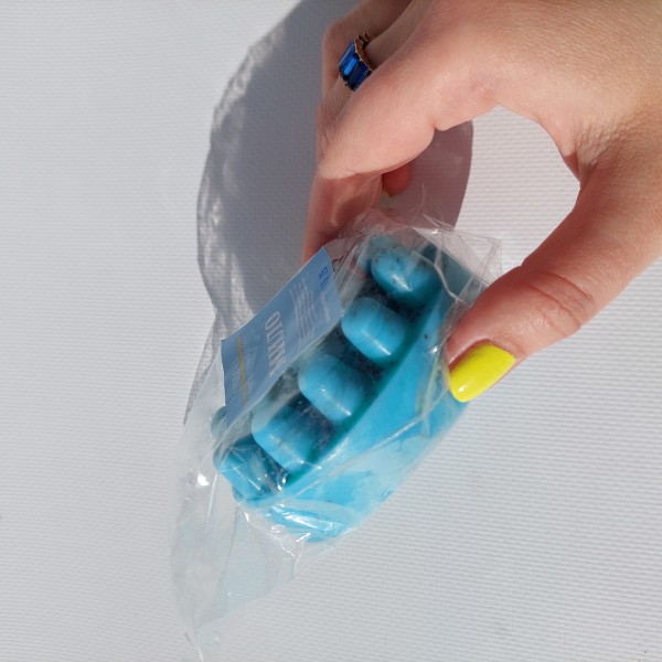 Массажное мыло ручной работы, скраб, антицеллюлитное, с ароматом тропических фруктов