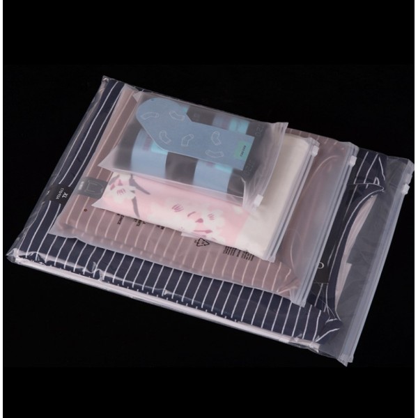 Пакет матовий із замком Zip-Lock 25х35 см (пакет для пакування), плотність 160 мкм, 1шт