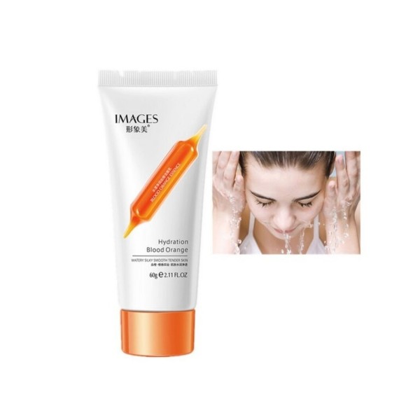 Пінка для вмивання Images Blood Orange Cleanser, з екстрактом червоного апельсина, 60 г Пінка для вмивання Images Blood Orange Cleanser, з екстрактом червоного апельсина, 60 г