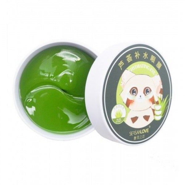 Патчи гидрогелевые SersanLove Aloe Extract с экстрактом алоэ, 60 штук