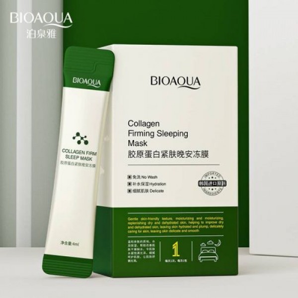 Нічна маска для обличчя Bioaqua Sleeping Mask, 4 мл