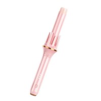 Плойка для волосся, стайлер для завивки локонів, рожевий, діаметр 28 мм