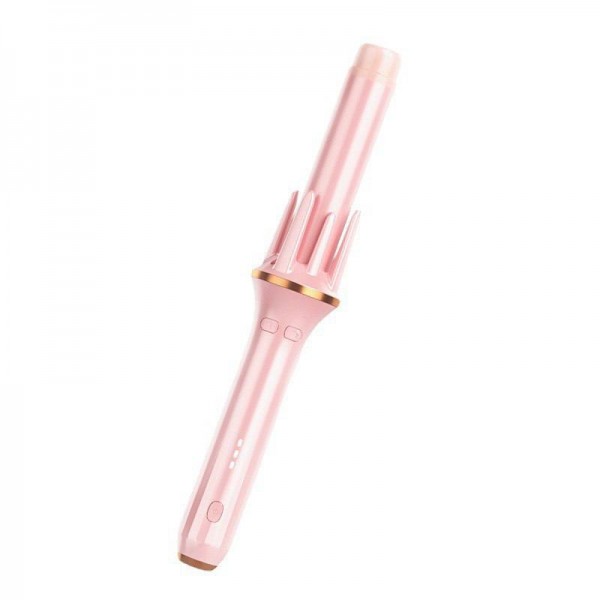 Плойка для волосся, стайлер для завивки локонів, рожевий, діаметр 28 мм