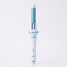 Плойка для волосся, стайлер для завивки локонів, блакитно-білий, діаметр 24 мм