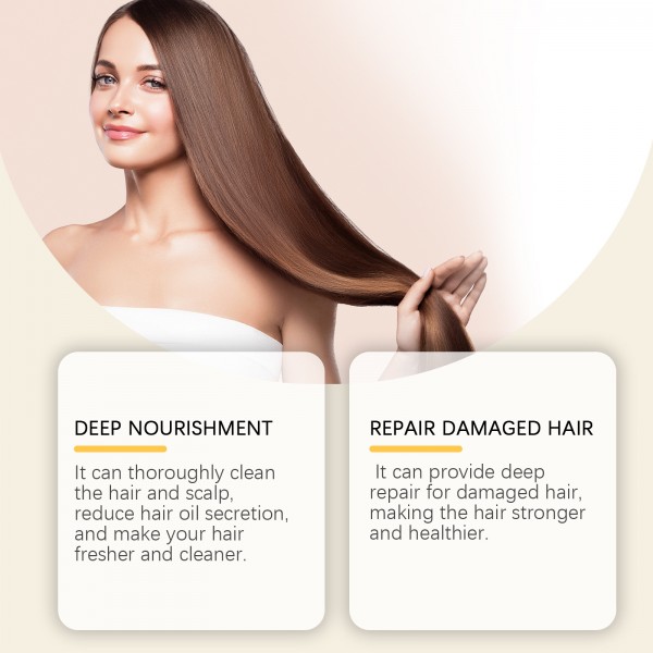 Набор для роста и восстановления сухих и поврежденных волос EELHOE Anti-Leakage Hair Set, 3 средства