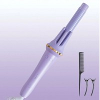 Плойка для волос, стайлер для завивки локонов, фиолетовый, диаметр 25 мм