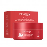 Патчи гидрогелевые BIOAQUA Snail Collagen Firming Hydrating Eye Mask с муцином улитки, 60 шт