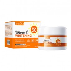 Крем сонцезахисний з вітаміном С SADOER Vitamin C SPF 50, захист та зволоження, 50 г