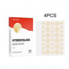 Патчі від акне EELHOE Hydrocolloid Acne Patch, гідроколоїдний пластир від прищів, 144 шт