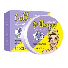 Патчі гідрогелеві SADOER Lavender Collagen Eye Mask, з колагеном, з екстрактом лаванди, 60 шт