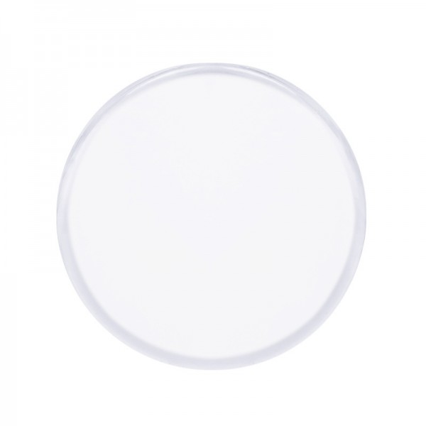 Наліпка гелева самоклеюча для тіла, гелева захисна наклейка, кругла, прозора, 6,4х0,45 см, 1 шт