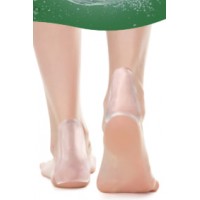 Наліпка гелева самоклеюча для тіла, гелева захисна наклейка, фігурна, прозора, 9,5х7,5х0,3 см, 1 шт