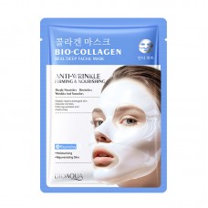 Маска для обличчя гідрогелева з колагеном BIOAQUA Bio-Collagen Real Deep Facial Mask, 26 мл, 1 шт
