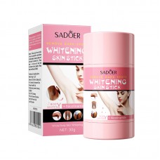 Крем відбілюючий у стіку з ніацинамідом SADOER Whitening Skin Stick, освітлюючий крем-стік для тіла та інтимних зон, 30 г