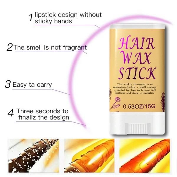 Віск для укладання волосся  Hair Wax Stick, восковий стік для укладки волосся, 15 г