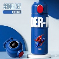Термос дитячий з датчиком температури Spider-Man «Людина-Павук», 400 мл, синій