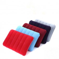 Подушка надувна, портативна, дорожня подушка, різні кольори, 27х43 см