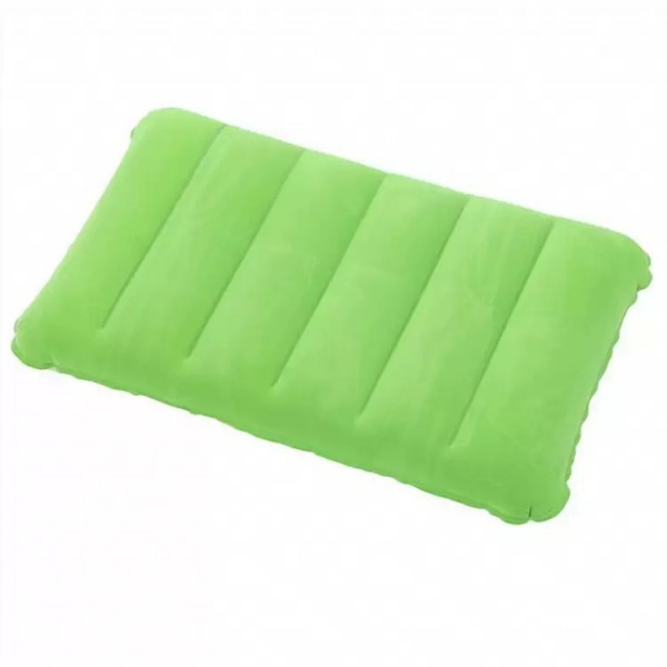 Подушка надувна, портативна, дорожня подушка, різні кольори, 27х43 см