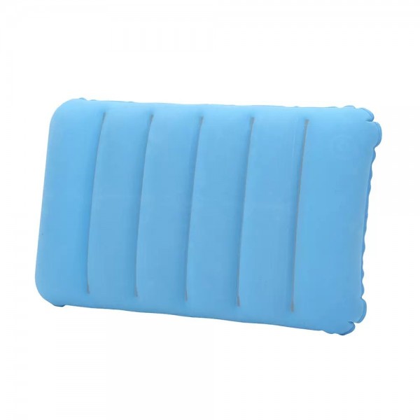 Подушка надувна, портативна, дорожня подушка, різні кольори, 27х43 см