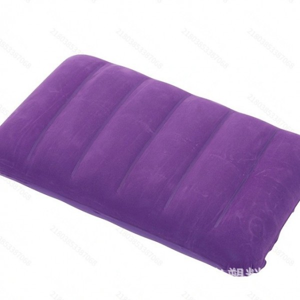 Подушка надувна, портативна, дорожня подушка, різні кольори, 27х43 см
