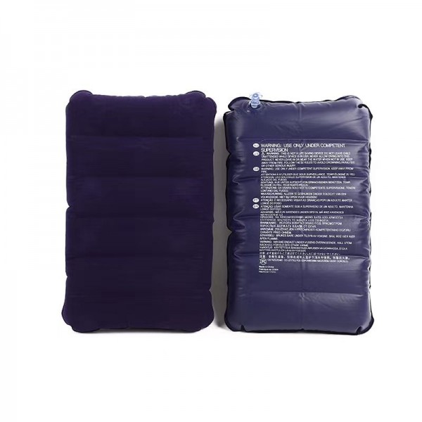 Подушка надувна, портативна, дорожня подушка, різні кольори, 27х43 см