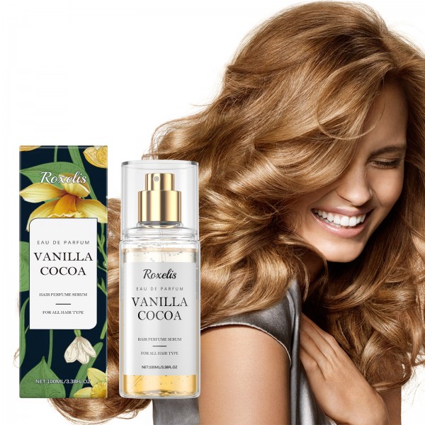 Спрей парфумований для волоося та тіла Roxelis Vanilla Cocoa, ваніль та како, 100 мл Спрей парфумований для волоося та тіла Roxelis Vanilla Cocoa, ваніль та како, 100 мл