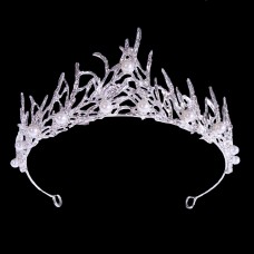 Корона на голову з перлами "Grace", срібло