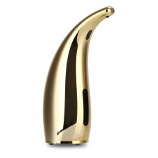 Дозатор сенсорний для рідкого мила, автоматичний, диспенсер, золотий металік, 300 мл