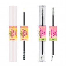 Набір для укладання вій та брів MITILLO Lash & Brow Kit, гель для фіксації вій та брів