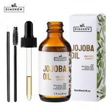 Олія жожоба холодного віджиму для зміцнення волосся, шкіри та нігтів DIMSHOW Jojoba Oil, 60 мл