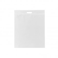 Пакет із замком Zip-Lock 30х40 см, матовий пакет для пакування з ручкою, плотність 140 мкм, білий, 1 шт