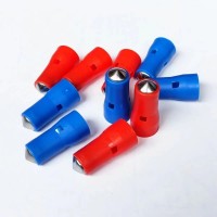 Магніт для масажної вакуумної банки, пластиковий, синій/червоний, 5 шт