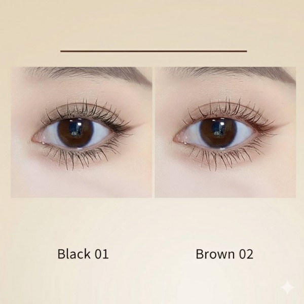 Туш для подовження вій  GECOMO Mascara, водостійка, чорна, 6 г