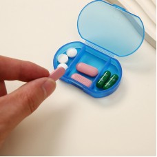 Органайзер для таблеток на 3 відділення, таблетниця на 3 відділення