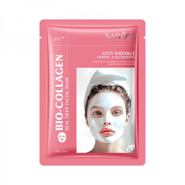 Гидрогелевая маска для лица с коллагеном SADOER Bio-Collagen Real Deep Facial Masc, 26 мл, 1 шт