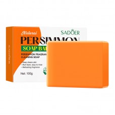 Мило для обличчя і тіла з екстрактом хурми SADOER Persimmon Soap Bar, 100 г