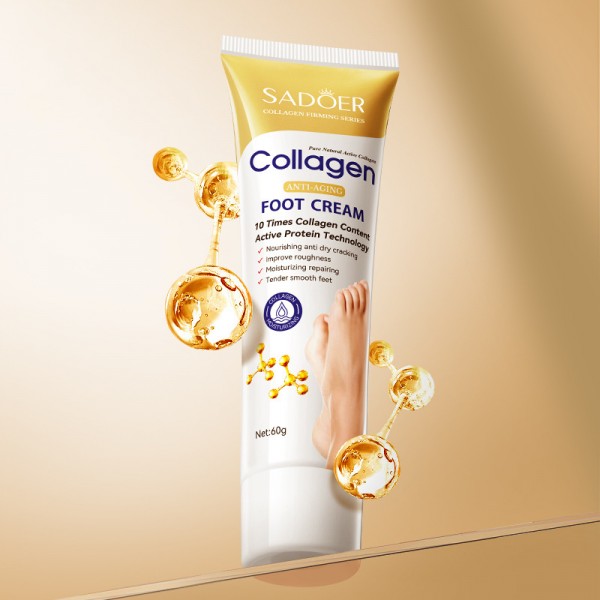 Крем для ніг з колагеном SADOER Collagen Anti-Aging Foot Cream, 60 г