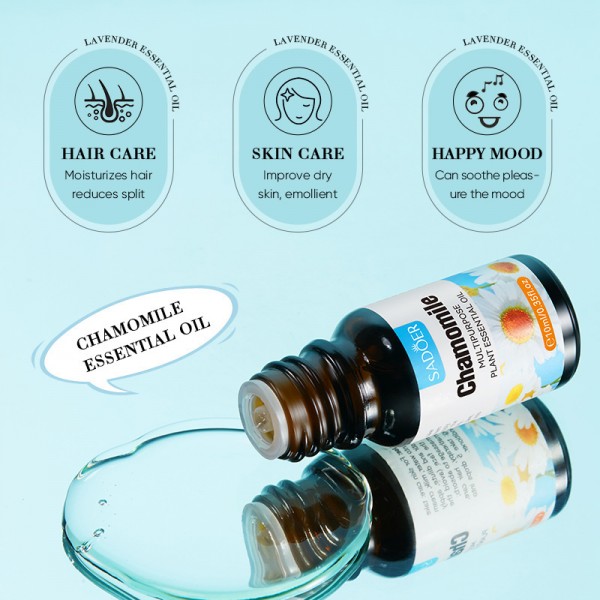 Ефірна олія з ромашкою SADOER Chamomile Multipurpose Plant Essential oil, 10 мл