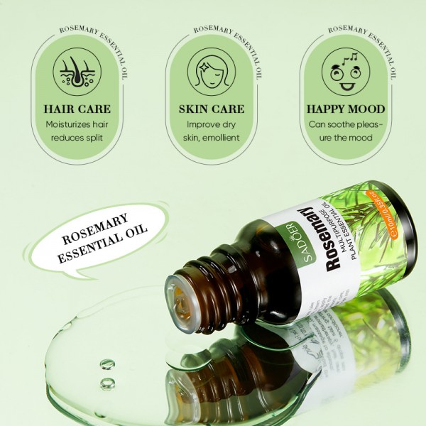 Ефірна олія з розмарином SADOER Rosemary Multipurpose Plant Essential oil, 10 мл Ефірна олія з розмарином SADOER Rosemary Multipurpose Plant Essential oil, 10 мл