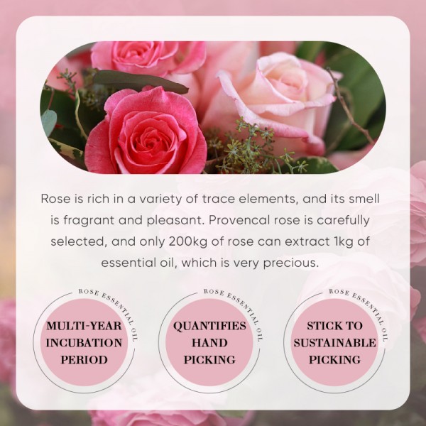 Ефірна олія з трояндою SADOER Rose Multipurpose Plant Essential oil, 10 мл Ефірна олія з трояндою SADOER Rose Multipurpose Plant Essential oil, 10 мл