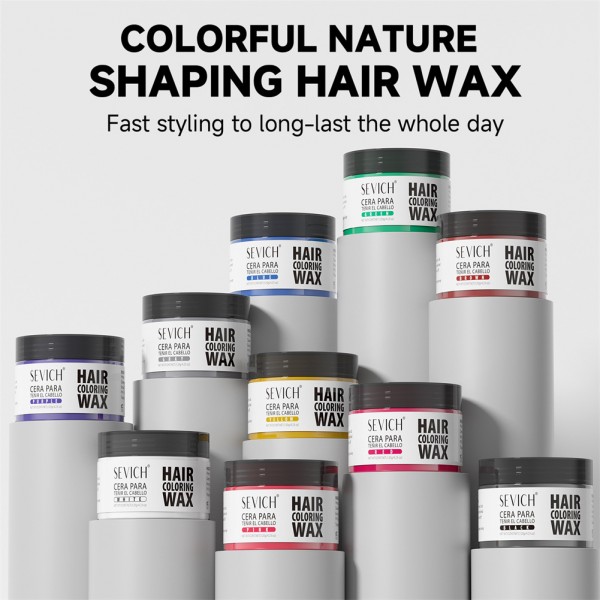 Воск для окрашивания волос Sevich Hair Coloring Wax, черный, 120 г Воск для окрашивания волос Sevich Hair Coloring Wax, черный, 120 г