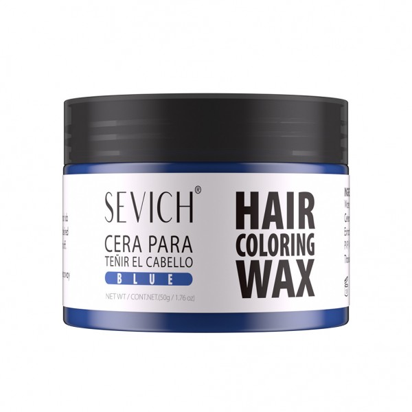 Воск для окрашивания волос Sevich Hair Coloring Wax, синий, 120 г