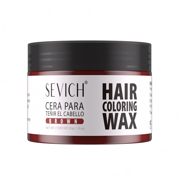 Воск для окрашивания волос Sevich Hair Coloring Wax, коричневый, 120 г