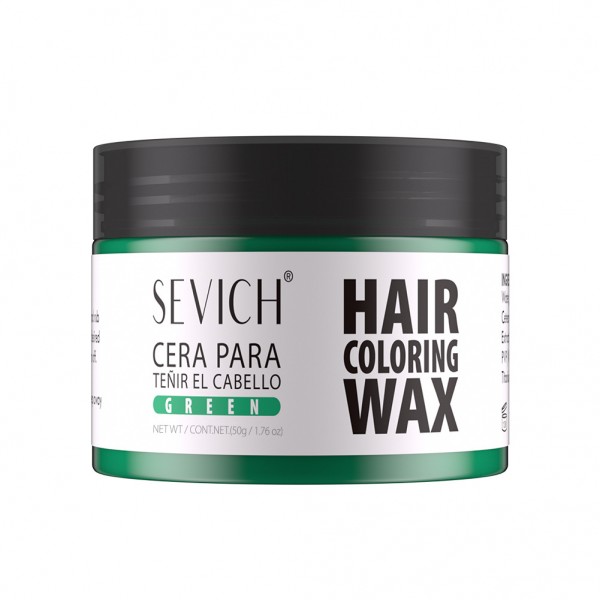 Воск для окрашивания волос Sevich Hair Coloring Wax, зеленый, 120 г