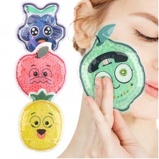 Компрес - пакет гелевий багаторазовий для тіла з гелевими кульками, охолоджуючий та зігріваючий компрес-фрукти, 4 види