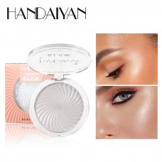 Хайлайтер для обличчя та тіла із шимером HANDAIYAN Highlighter Glow, 6 кольорів, 9 г