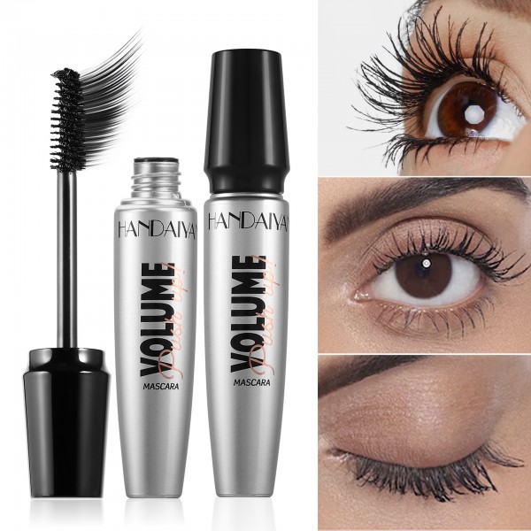 Тушь для ресниц для объема и подкручивания HANDAIYAN Volume Mascara, водостойкая, черная, 12 г