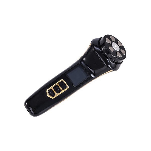 Апарат  для ліфтингу обличчя та тіла  KONMISON— ультразвук, RF, EMS, мікроструми, антивіковий догляд, чорний, 1 шт