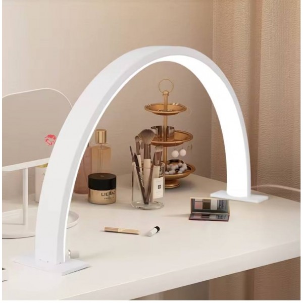 Світлодіодна безтінова настільна лампа для манікюру U-подібної форми 36W KONMISON, білий, 1шт Світлодіодна безтінова настільна лампа для манікюру U-подібної форми 36W KONMISON, білий, 1шт