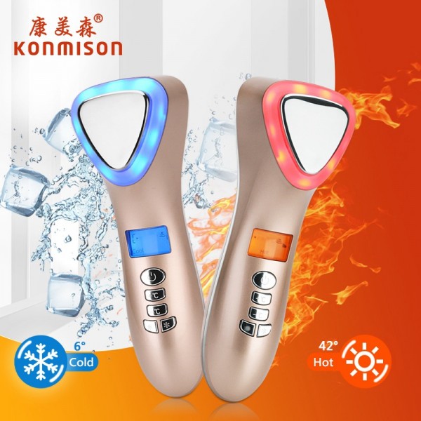 Аппарат для криотерапии холод тепло KONMISON Hot and Cold SkinCare Device, белый, 1шт